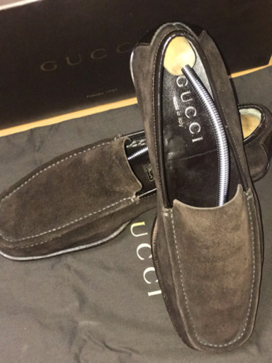 GUCCI スゥエードローファー