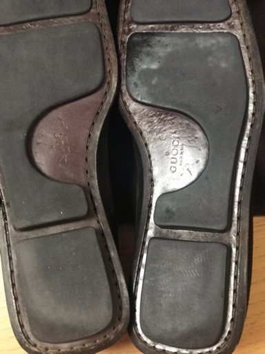 GUCCI スゥエードローファー