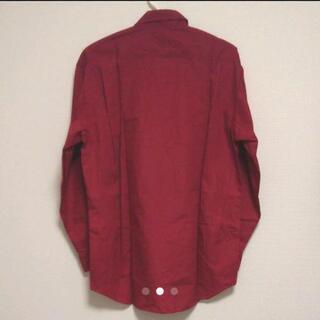 【新品】arbe chitose/ブロードレギュラー カラー長袖シャツ_レッドの画像