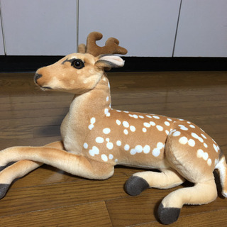 アニマル ぬいぐるみ 動物 きりん、鹿 セットの画像