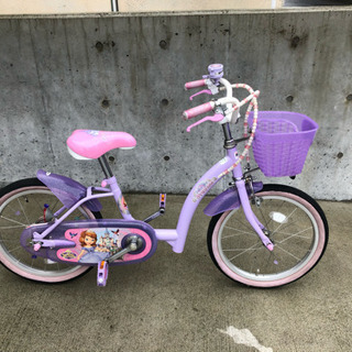ちいさなプリンセス ソフィア 18インチ 自転車 女の子