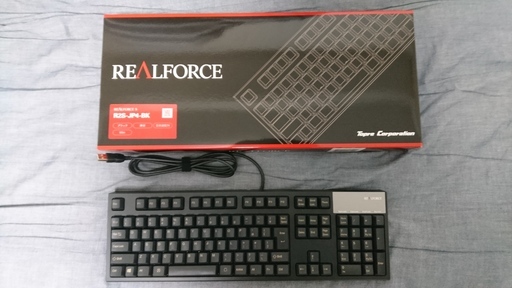 REALFORCE キーボード 使用１ヶ月