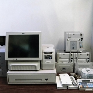 【軽減税率対応機種】60％OFF！！タッチPOSターミナル/無線オーダーシステム セット　東芝TEC【QT-11/STN200】ID43966