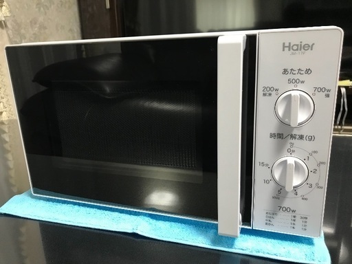高年式2018年製ハイアール電子レンジ美品。