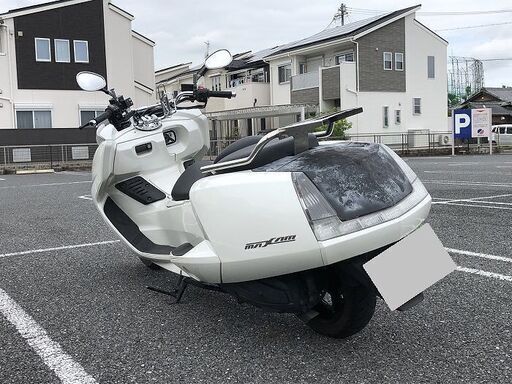 自賠責 R3/7/16迄!! ヤマハ 後期モデル マグザム 白 社外マフラー セキュリティ スピーカー SG21 ビッグスクーター