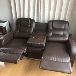 電動リクライニングソファー