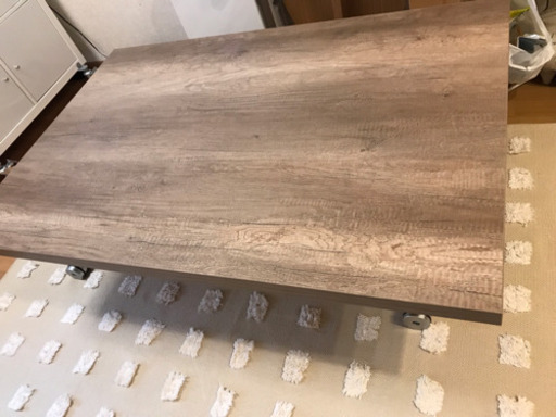 新品 昇降式テーブル 120×80