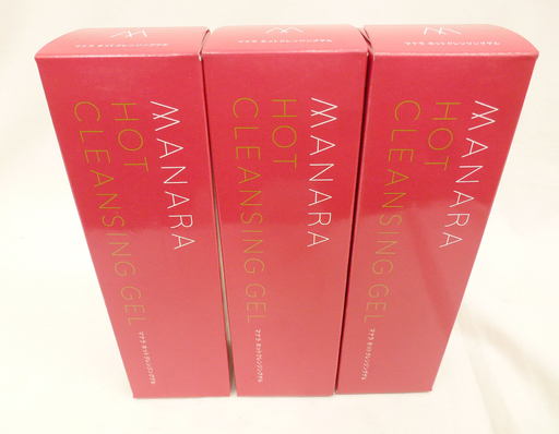手稲リサイクル 新品 マナラ ホットクレンジングゲル 200g×3本 メイク落とし  ￥10,000-
