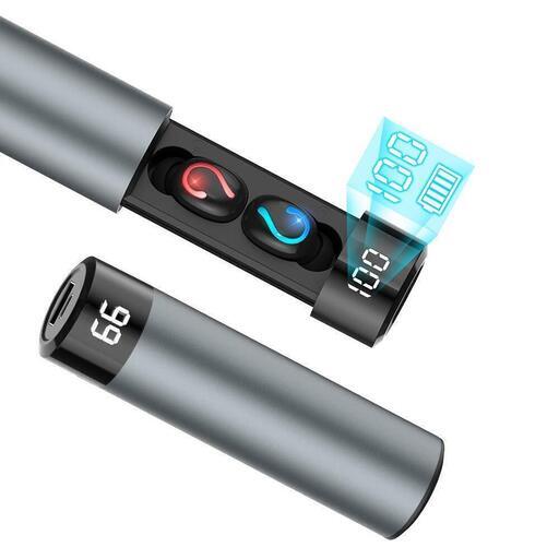 【全国対応・新品未使用】【Bluetooth イヤホン LEDディスプレイ】 電池残量インジケーター付き 最新Bluetooth イヤホン 5.0＋ＥＤＲチップ IPX7完全防水 ブルートゥースイヤホン 両耳通話可 ワイヤレスイヤホン HiFi高音質 自動ペアリング 120待受時間 1500mAh引き抜き充電ケース付き 左右分離型 Siri対応 片耳\u0026両耳とも対応iPhone/ipad/Android