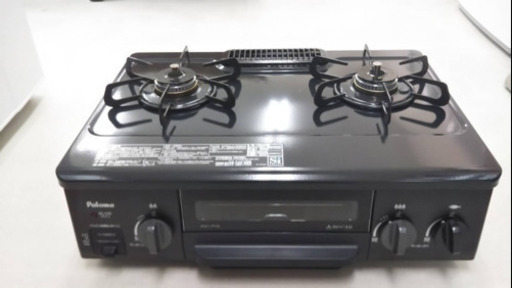 【リサイクルサービス八光　田上店　安心の3か月保証　配達・設置OK】Paloma(パロマ) ガステーブル コンパクト 水無し片面焼き 56cm 都市ガス 12A 右強火 【とろ火ガイド機能付】 IC-N36B-R 12A パロマ (Paloma)