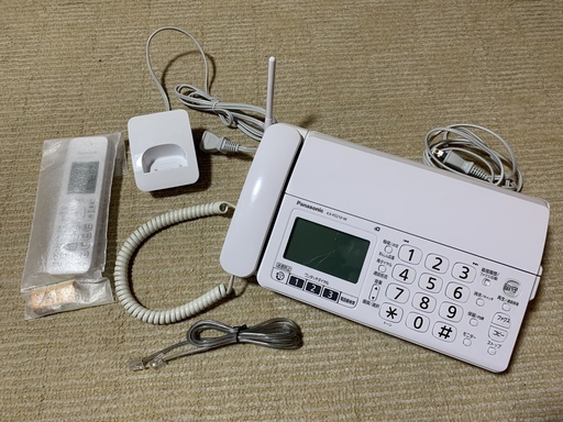 パナソニック おたっくす FAX 電話機 極美品