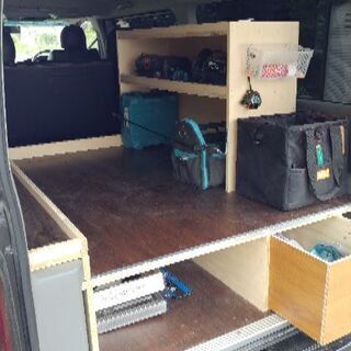 🆕車に棚作ります！ハイエース、キャラバンなどに - 旭川市