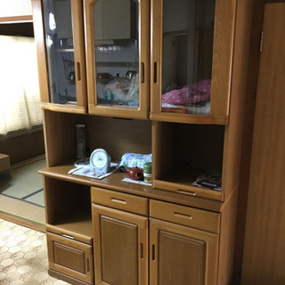 無料★知立市まで引き取りに来ていただける方★食器タンス★家具