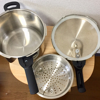 【美品】ティファール 圧力鍋 6L IH対応 4~6人用 片手鍋 セキュア ネオ P2530744 T-falの画像