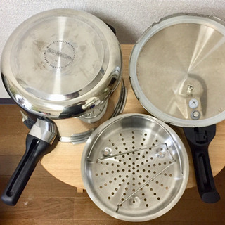 【美品】ティファール 圧力鍋 6L IH対応 4~6人用 片手鍋 セキュア ネオ P2530744 T-falの画像