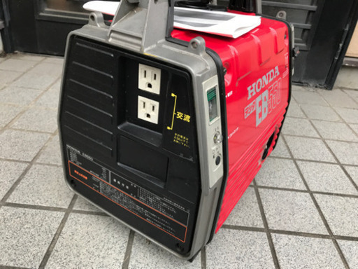 ホンダ　エンジン　発電機　操作確認済み。