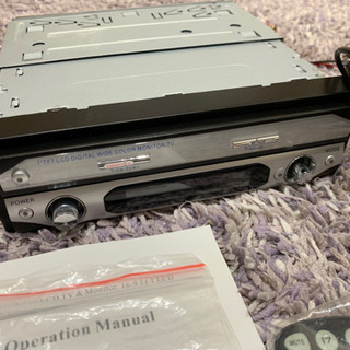 新品 未使用 インダッシュモニター TV