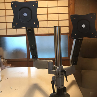グリーンハウス 液晶 モニターアーム 4軸 GH-AMCA03