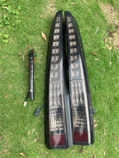 L150.152s ムーブカスタム 社外スモークLEDテール ハイマウント付き