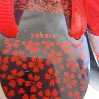 浴衣用 ゲタ  23cmの画像