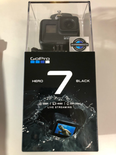 GoPro7 ブラック 新品！ バッテリーおまけ付き