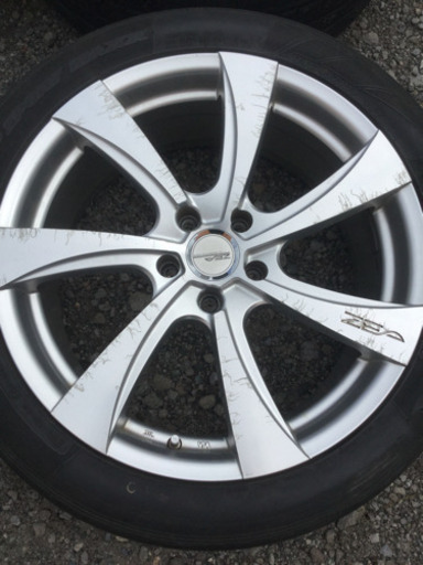 weds ZEA 19インチ アルミホイール 245/45ZR19 4本セット