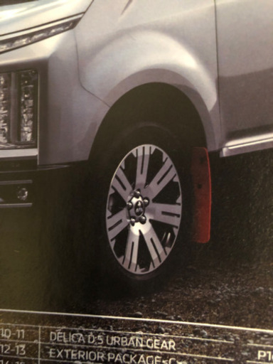 新型デリカ 純正ホイールタイヤセット 225/55/18 納車外し