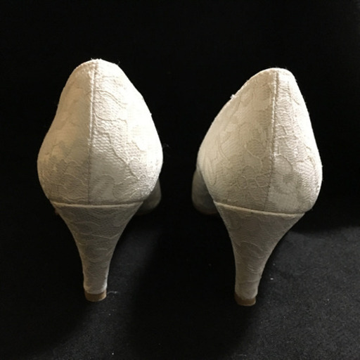 BENIRレースパンプス(35)22.5cm 23cm