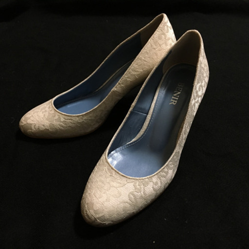 BENIRレースパンプス(35)22.5cm 23cm