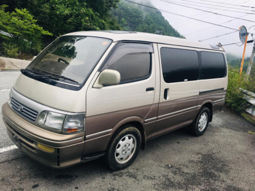 ハイエース ジモティ専用品 平成8年☆ハイエース☆高級グレードのスーパーカスタム