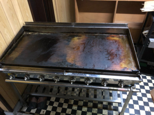 ①業務用 鉄板焼 グリドル 8連 タケウチ製 お買い得