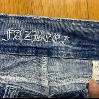 FAZBEE デニムショートパンツ(M)の画像