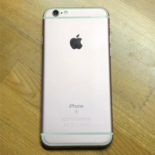 iPhone6s ローズゴールド 126GB