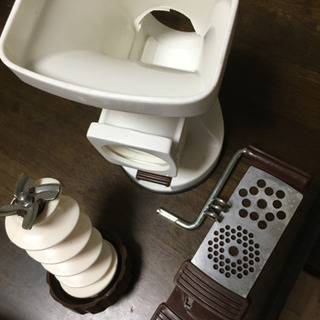 ミンチする機械