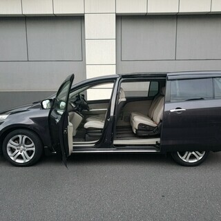 マツダMPV２３T　４WD　ユーティリティパッケージ　H19　車検令和2年3月　走行80000キロ　純正HDDナビ＆ＥＴＣ　ＢＯＳＥサラウンド　フロント＆サイド＆バックカメラ　両側オートスライドドアの画像