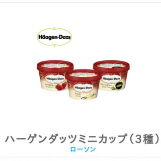 ハーゲンダッツ ミニカップ 引換券　３個分