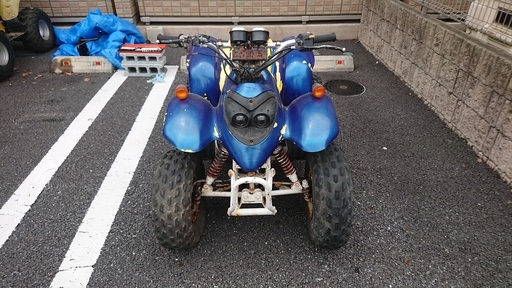 ユナリ　ATV50　部品取り　エンジン不動　書類なし鍵あり