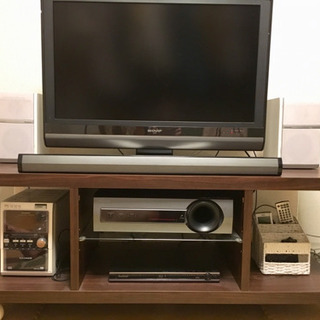 ☆取引終了☆【格安！】テレビボード（ダークブラウン）