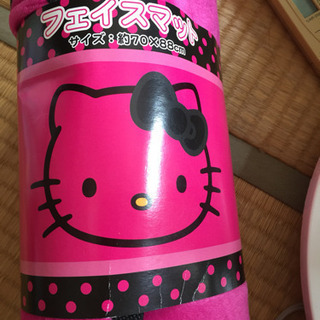 キティーのフェイスマット