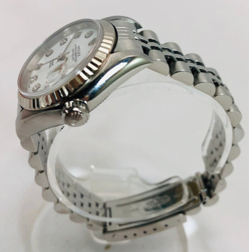 ROLEX デイトジャスト 79174G 10Pダイヤ WHダイヤル レディース