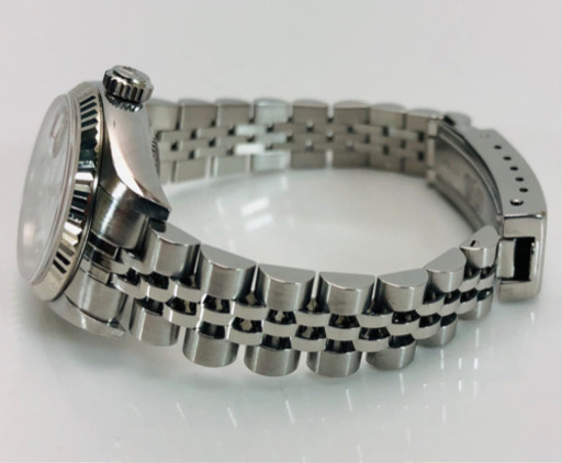 ROLEX デイトジャスト 79174G 10Pダイヤ WHダイヤル レディース