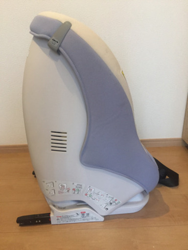 エールベベ チャイルドシート CUTE FIX 限定カラー  ISOFIX 説明書付