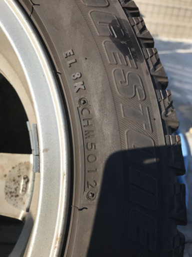 プジョー純正ホィール付き スタットレスタイヤ