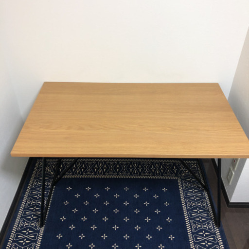 【無印良品】折りたたみテーブル オーク材 120cm