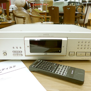 SONY ソニー CDプレーヤー CDP-XA5ES 光学系固定方式メカニズム 1995年頃☆ PayPay(ペイペイ)決済可能 ☆ 札幌市 清田区 平岡の画像