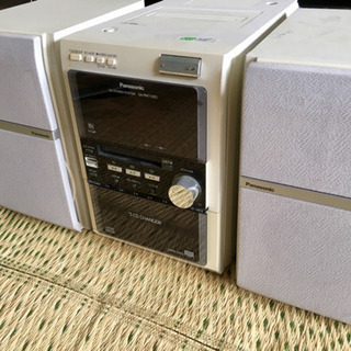 ☆取引終了☆【格安！】Panasonic MD/SDコンポ