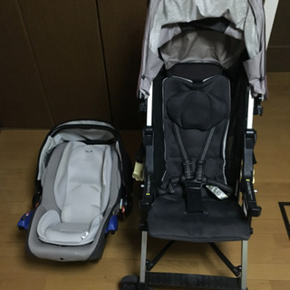 【お取引中】コンビ A型B型ベビーシート一体型ベビーカー