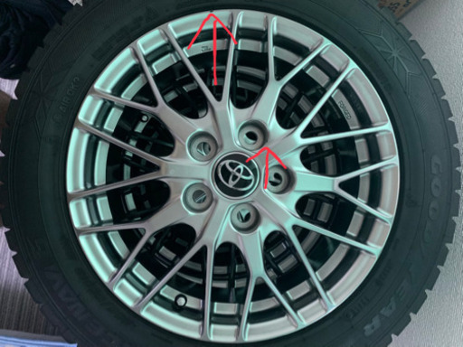 ZWR80ノア ハイブリッドSi W×B純正BBSホイール