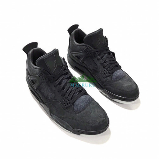 正規品 NIKE × KAWS エアジョーダン4 レトロ ブラック