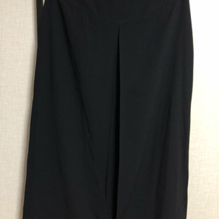 値下げ! ローラアシュレイ ロングスカート 黒 新品未使用品 LLくらいの画像